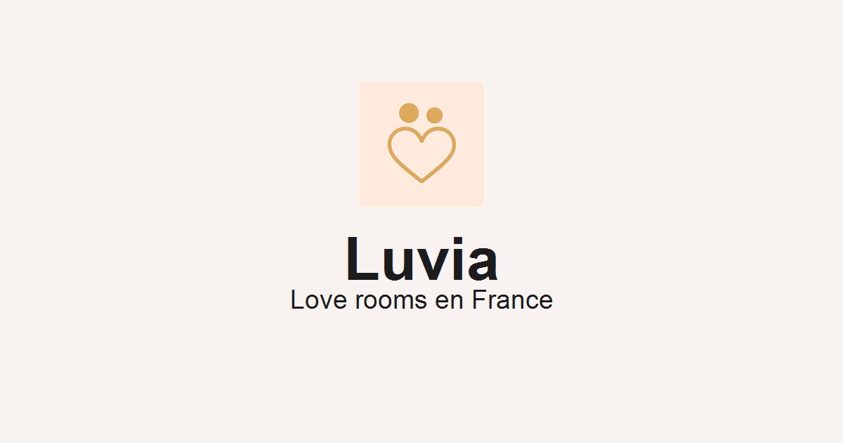 Love room en France avec ambiance romantique