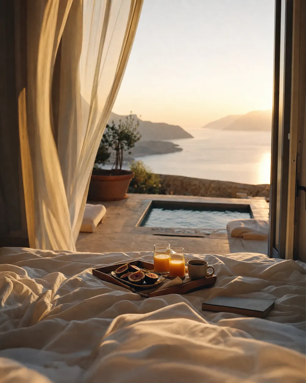 Escapade romantique avec vue et bassin privatif